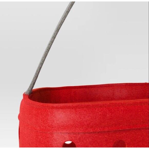 Red Holiday Decor Basket - Picture 4 of 4